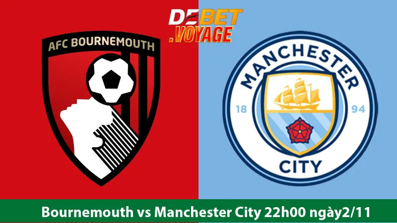 Tỷ lệ kèo trận Bournemouth vs Manchester City 22h00 ngày2/11 1 Tỷ lệ kèo trận Bournemouth vs Manchester City 22h00 ngày2/11