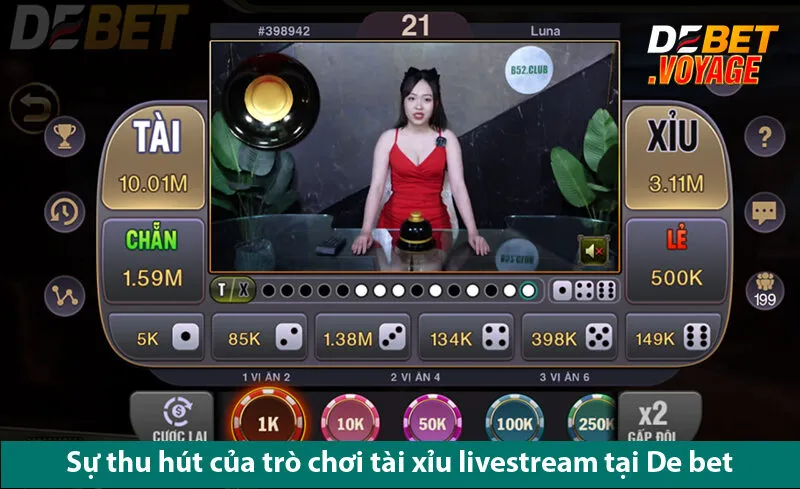 Chinh phục tài xỉu livestream với 3 bí kíp cược đỉnh cao trên De bet 1 Chinh phục tài xỉu livestream với 3 bí kíp cược đỉnh cao trên De bet