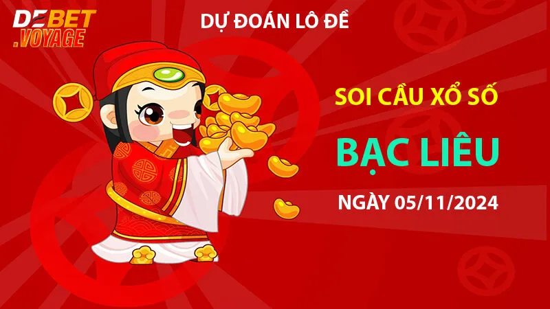 Thống kê cầu lô XS Bạc Liêu 05/11/2024 – Chọn số may mắn ở Debet 1 Thống kê cầu lô XS Bạc Liêu 05/11/2024 – Chọn số may mắn ở Debet