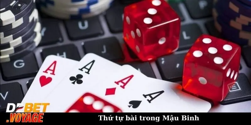 Hướng dẫn luật chơi Binh Xập Xám chuẩn chỉnh cho newbie 2 Thứ tự bài trong Mậu Binh