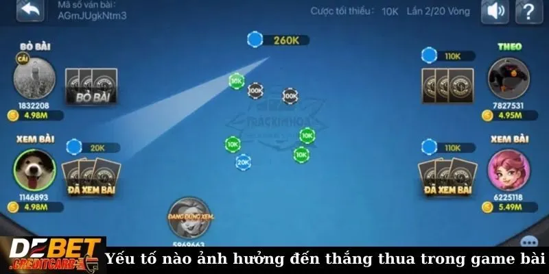 Làm sao để tránh thua trong Trác Kim Hoa? Bật mí từ A-Z 3 Yếu tố nào ảnh hưởng đến thắng thua trong game bài