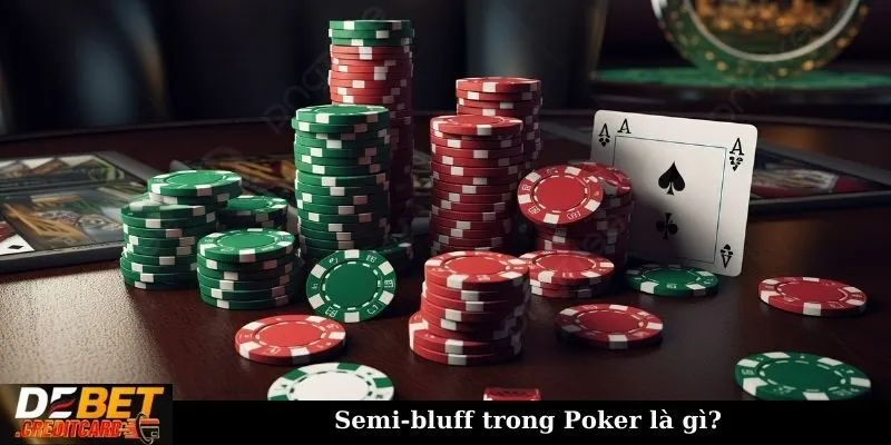 Cách sử dụng chiến thuật "Semi-bluff" trong Poker hiệu quả? 1 Semi-bluff trong Poker là gì?